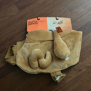 Dog turkey costume NWT